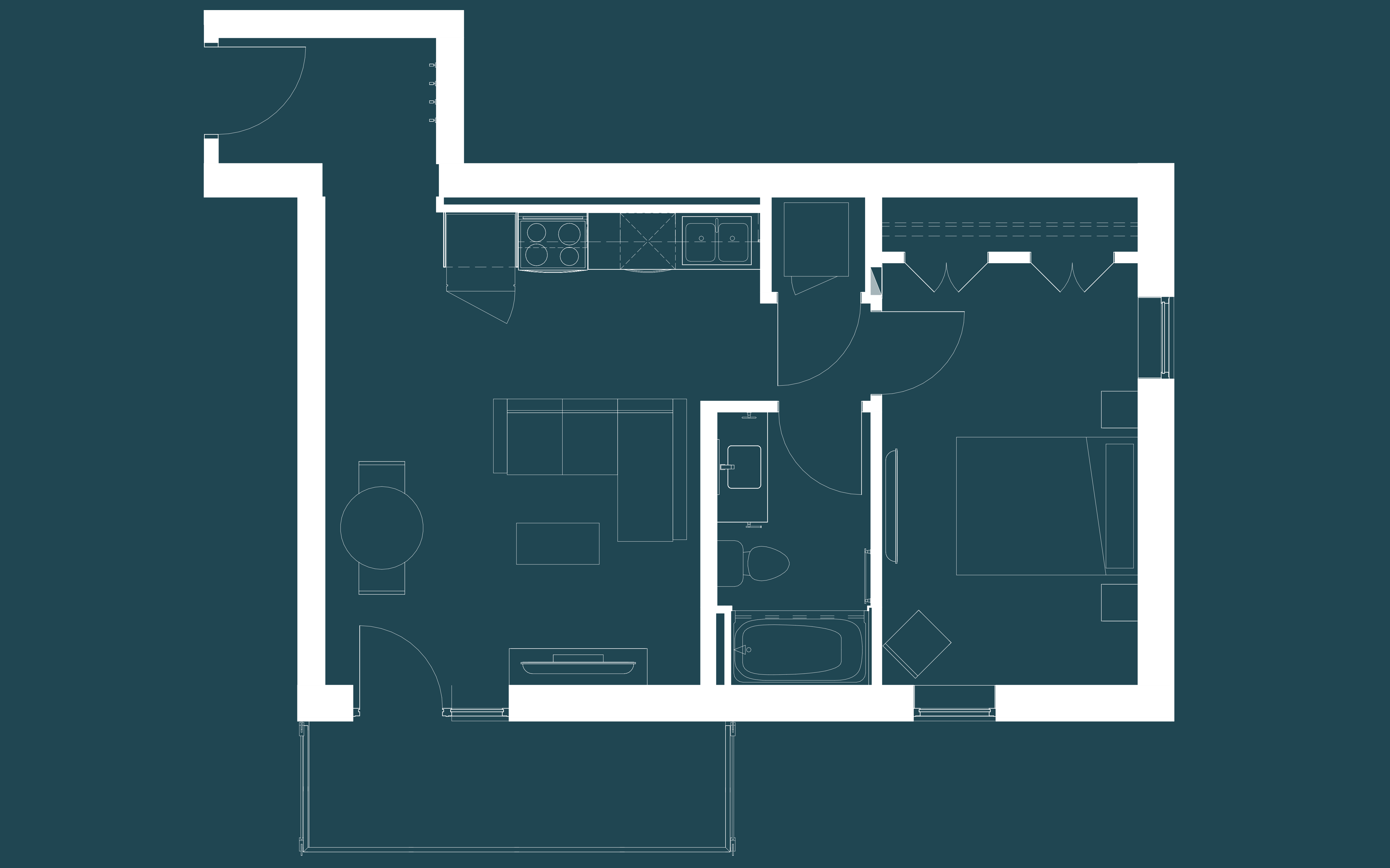 One bedroom